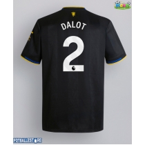 Manchester United Diogo Dalot #2 Tredjedrakt 2025-26 Kortermet